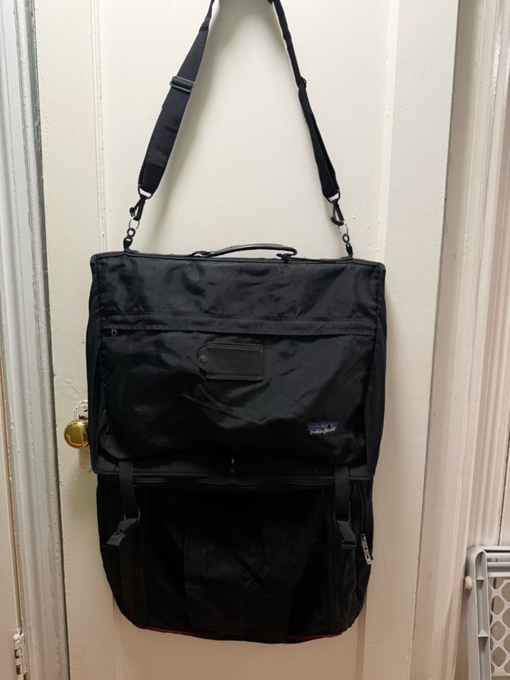 Patagonia Black Convertible Duffel-Backpack